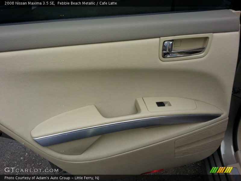 Pebble Beach Metallic / Cafe Latte 2008 Nissan Maxima 3.5 SE