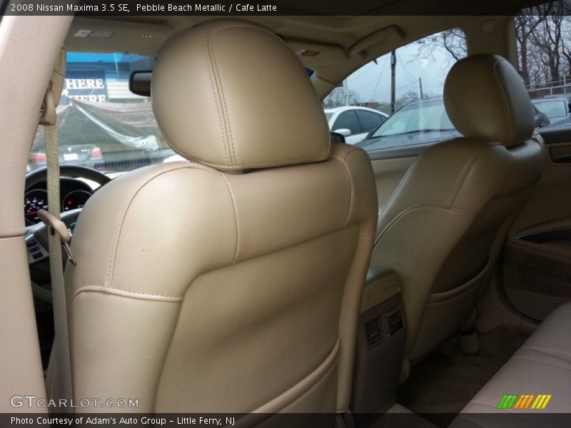 Pebble Beach Metallic / Cafe Latte 2008 Nissan Maxima 3.5 SE