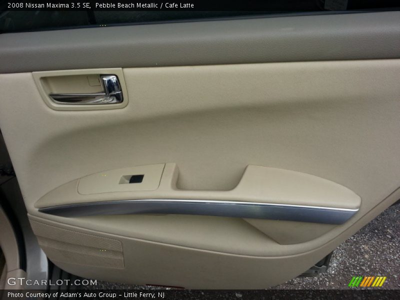 Pebble Beach Metallic / Cafe Latte 2008 Nissan Maxima 3.5 SE