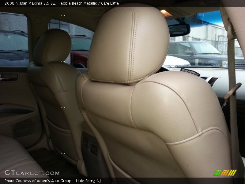 Pebble Beach Metallic / Cafe Latte 2008 Nissan Maxima 3.5 SE