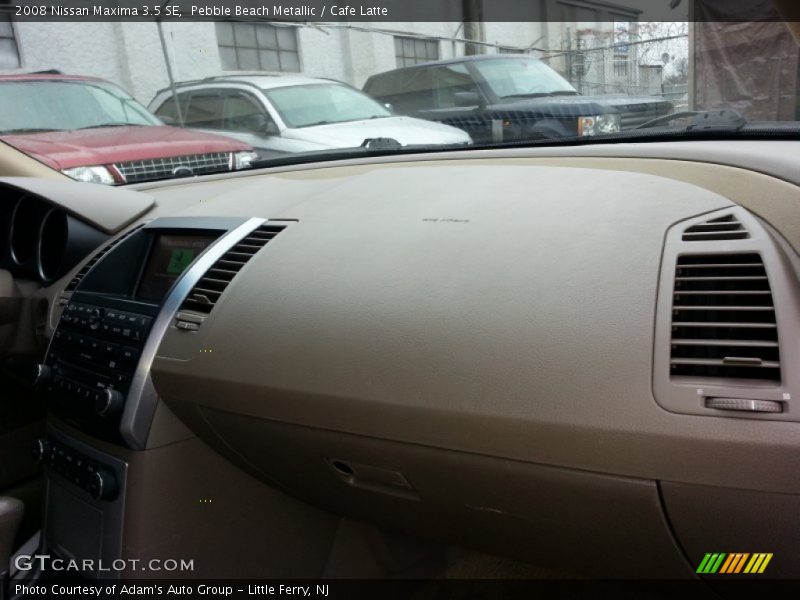 Pebble Beach Metallic / Cafe Latte 2008 Nissan Maxima 3.5 SE