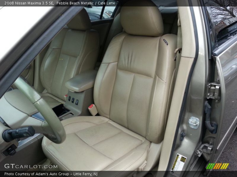 Pebble Beach Metallic / Cafe Latte 2008 Nissan Maxima 3.5 SE