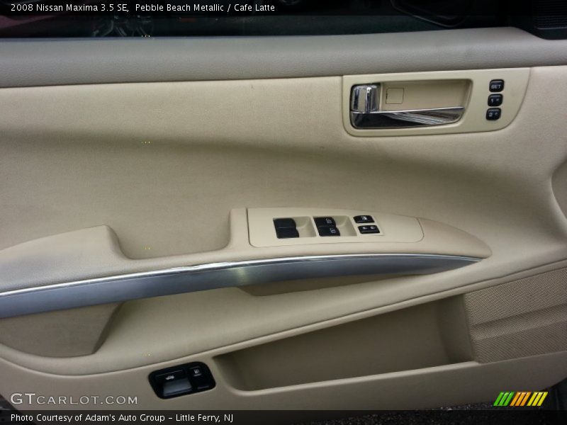 Pebble Beach Metallic / Cafe Latte 2008 Nissan Maxima 3.5 SE
