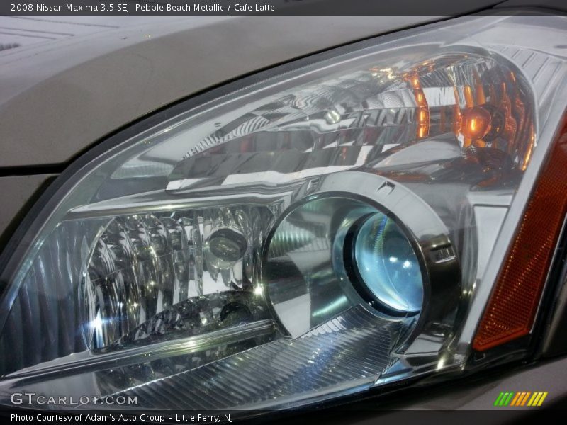 Pebble Beach Metallic / Cafe Latte 2008 Nissan Maxima 3.5 SE