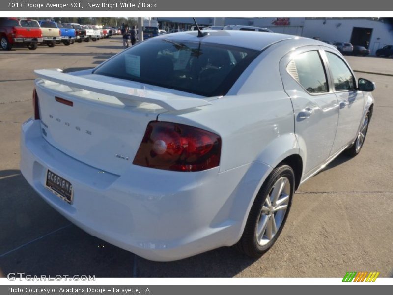 New Bright White / Black 2013 Dodge Avenger SXT