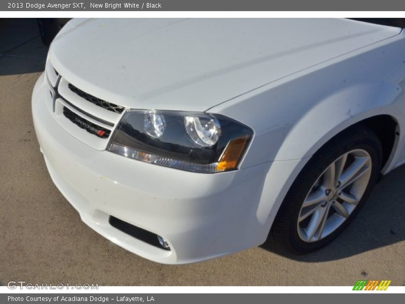 New Bright White / Black 2013 Dodge Avenger SXT