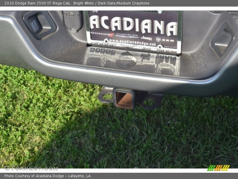 Bright White / Dark Slate/Medium Graystone 2010 Dodge Ram 2500 ST Mega Cab