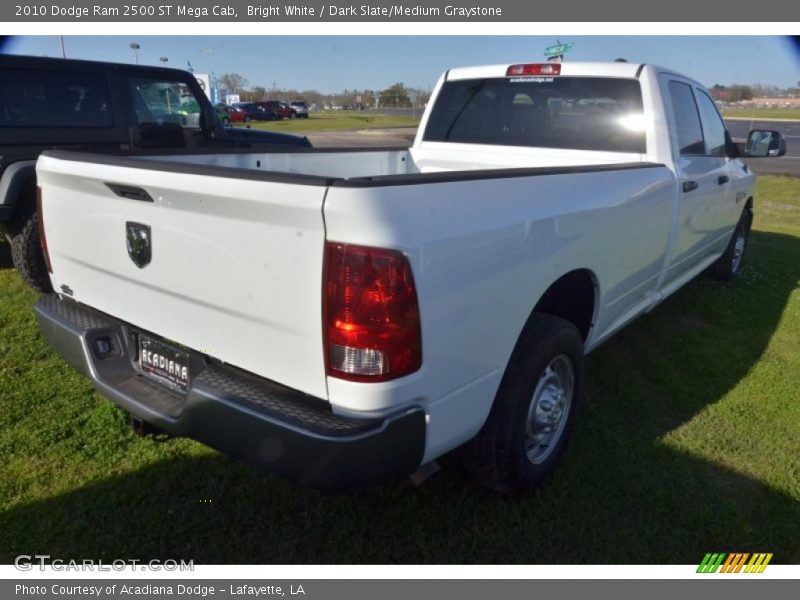 Bright White / Dark Slate/Medium Graystone 2010 Dodge Ram 2500 ST Mega Cab