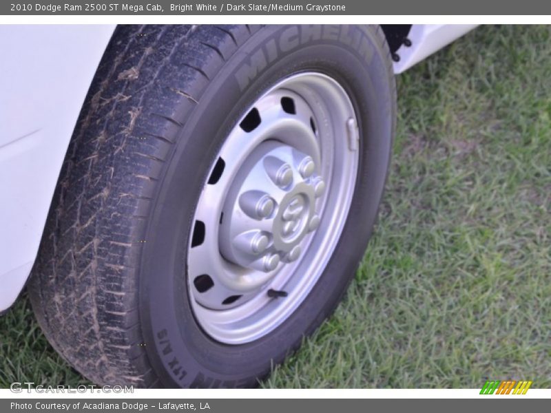 Bright White / Dark Slate/Medium Graystone 2010 Dodge Ram 2500 ST Mega Cab