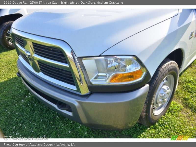 Bright White / Dark Slate/Medium Graystone 2010 Dodge Ram 2500 ST Mega Cab