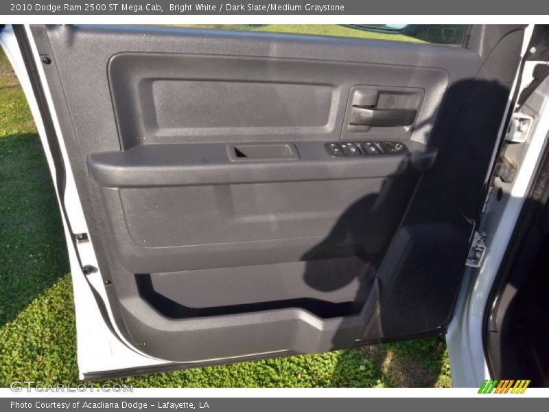 Bright White / Dark Slate/Medium Graystone 2010 Dodge Ram 2500 ST Mega Cab