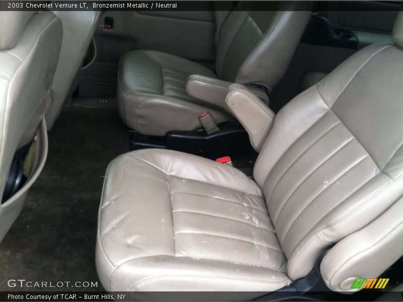 Rear Seat of 2003 Venture LT
