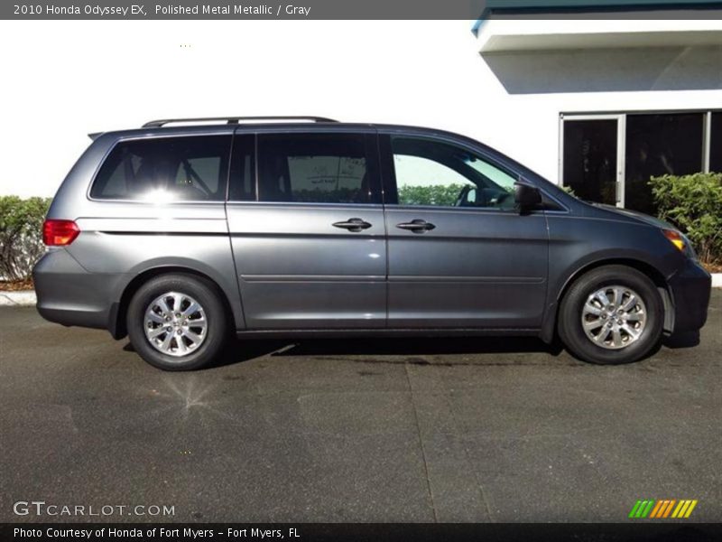 Polished Metal Metallic / Gray 2010 Honda Odyssey EX