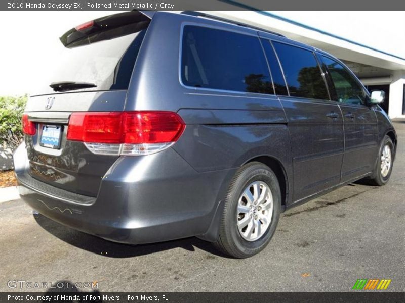 Polished Metal Metallic / Gray 2010 Honda Odyssey EX