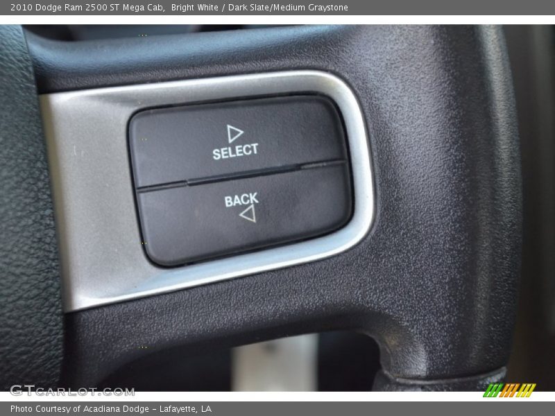 Bright White / Dark Slate/Medium Graystone 2010 Dodge Ram 2500 ST Mega Cab