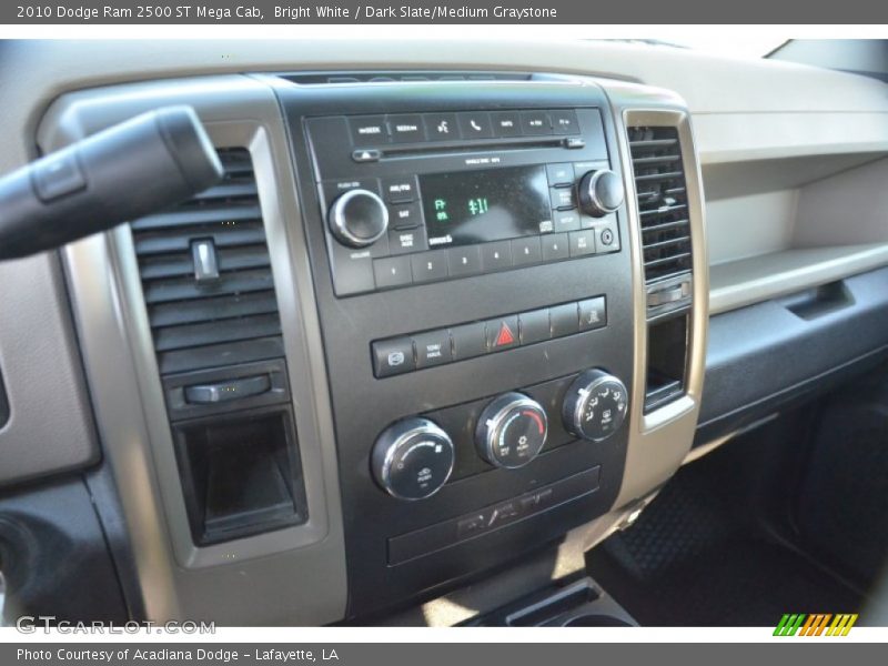 Bright White / Dark Slate/Medium Graystone 2010 Dodge Ram 2500 ST Mega Cab