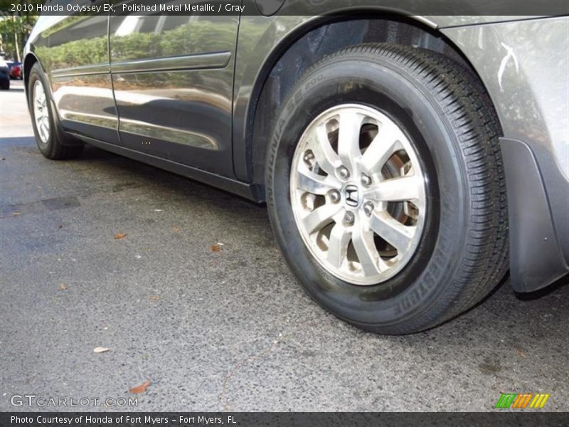 Polished Metal Metallic / Gray 2010 Honda Odyssey EX