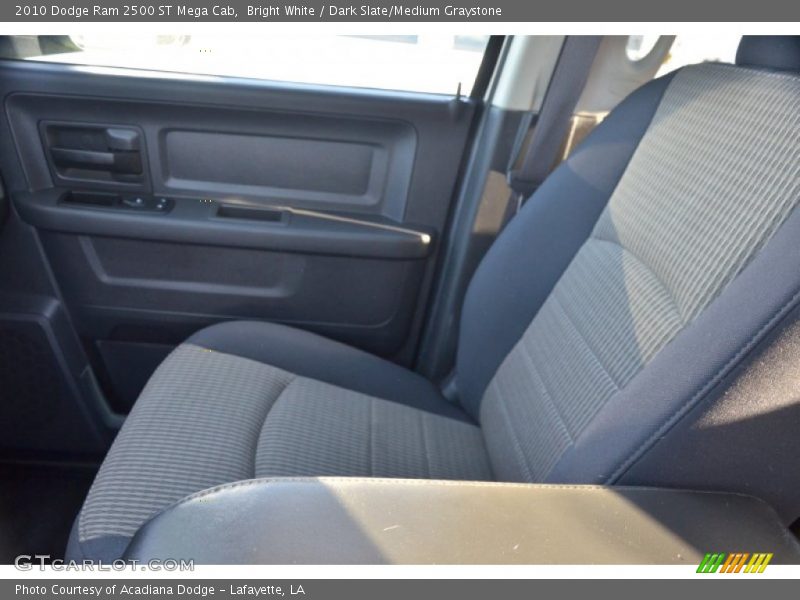 Bright White / Dark Slate/Medium Graystone 2010 Dodge Ram 2500 ST Mega Cab