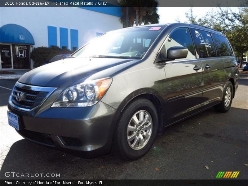 Polished Metal Metallic / Gray 2010 Honda Odyssey EX