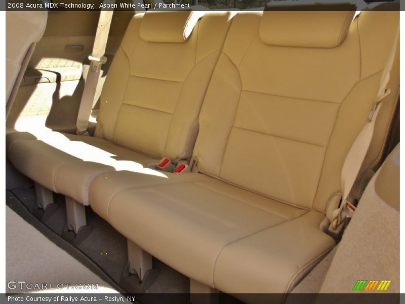 Aspen White Pearl / Parchment 2008 Acura MDX Technology