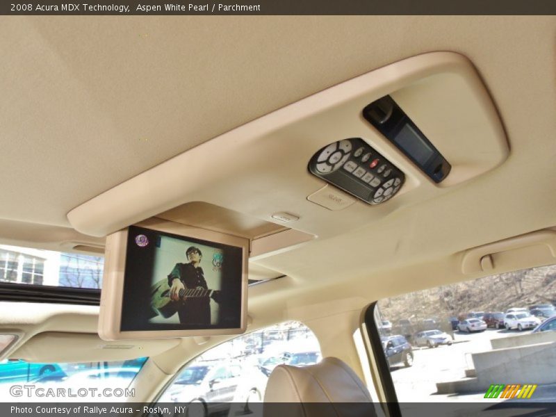 Aspen White Pearl / Parchment 2008 Acura MDX Technology