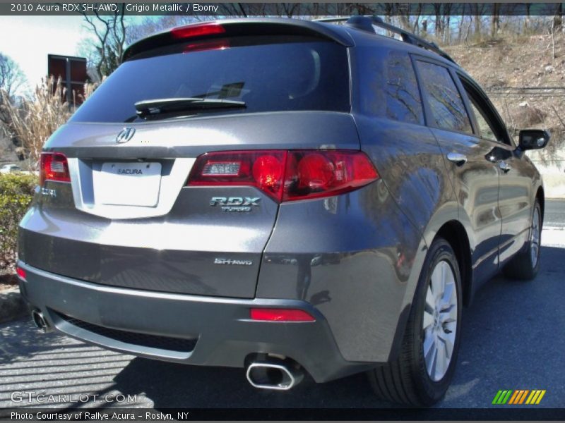 Grigio Metallic / Ebony 2010 Acura RDX SH-AWD