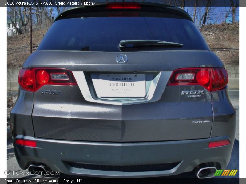 Grigio Metallic / Ebony 2010 Acura RDX SH-AWD