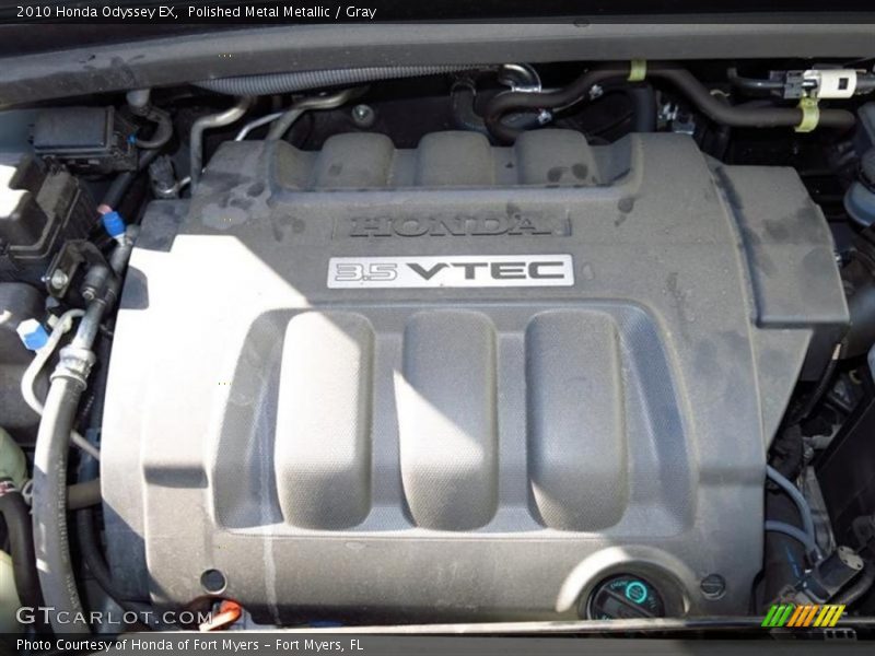 Polished Metal Metallic / Gray 2010 Honda Odyssey EX