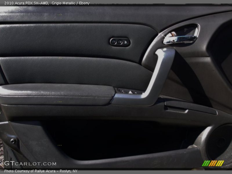 Grigio Metallic / Ebony 2010 Acura RDX SH-AWD