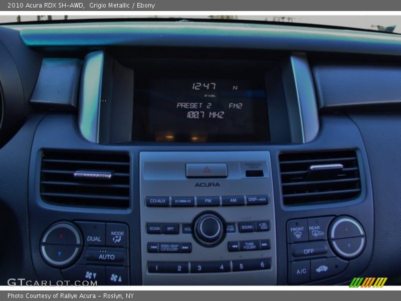 Grigio Metallic / Ebony 2010 Acura RDX SH-AWD