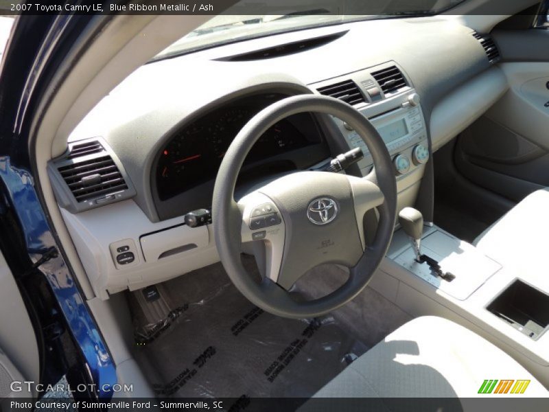 Blue Ribbon Metallic / Ash 2007 Toyota Camry LE