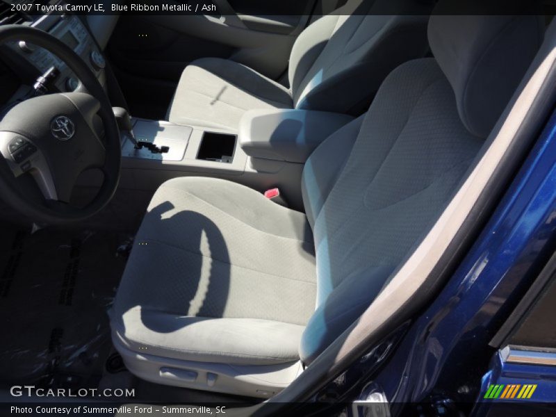 Blue Ribbon Metallic / Ash 2007 Toyota Camry LE