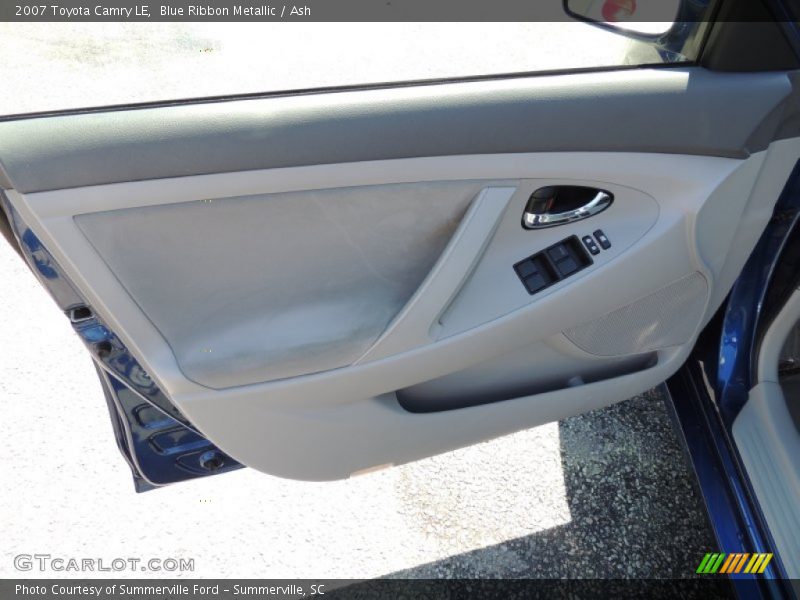 Blue Ribbon Metallic / Ash 2007 Toyota Camry LE