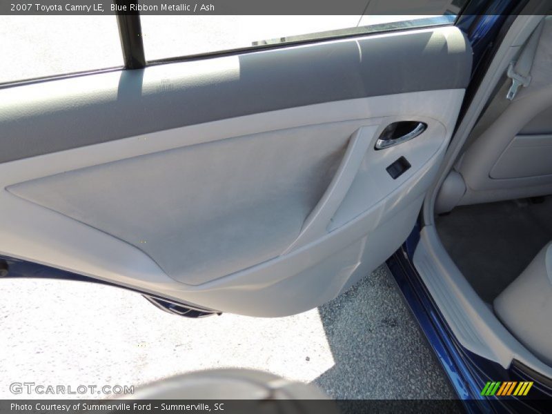 Blue Ribbon Metallic / Ash 2007 Toyota Camry LE