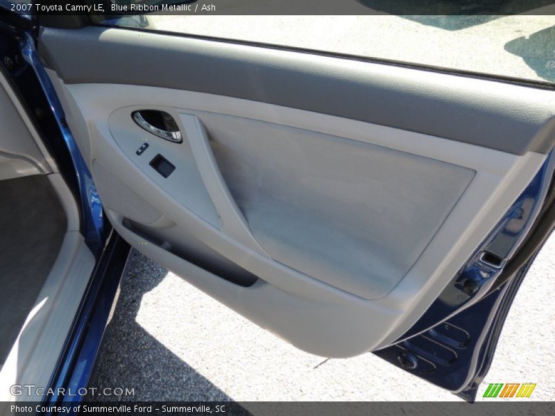 Blue Ribbon Metallic / Ash 2007 Toyota Camry LE