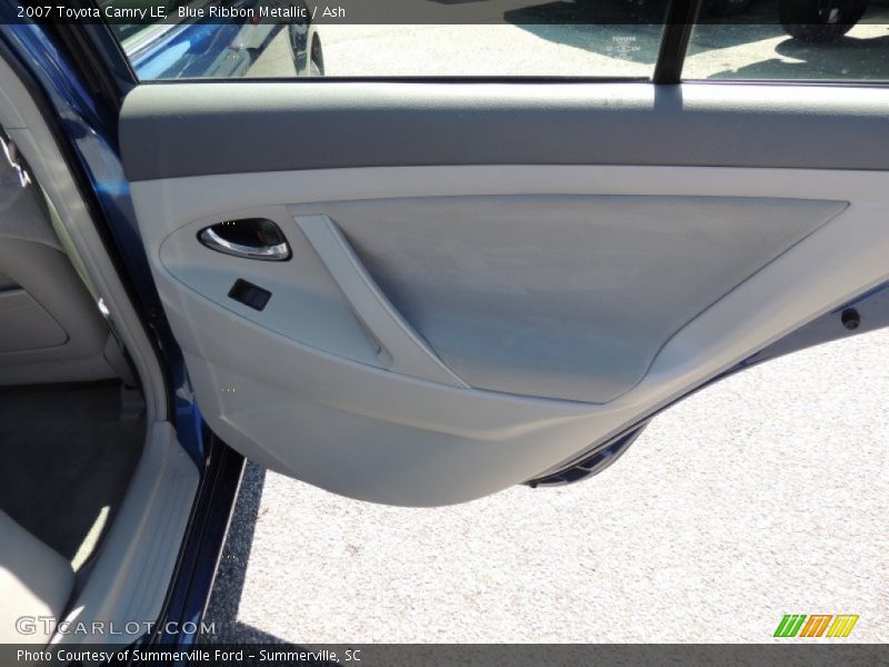 Blue Ribbon Metallic / Ash 2007 Toyota Camry LE