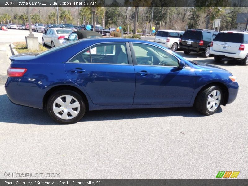 Blue Ribbon Metallic / Ash 2007 Toyota Camry LE