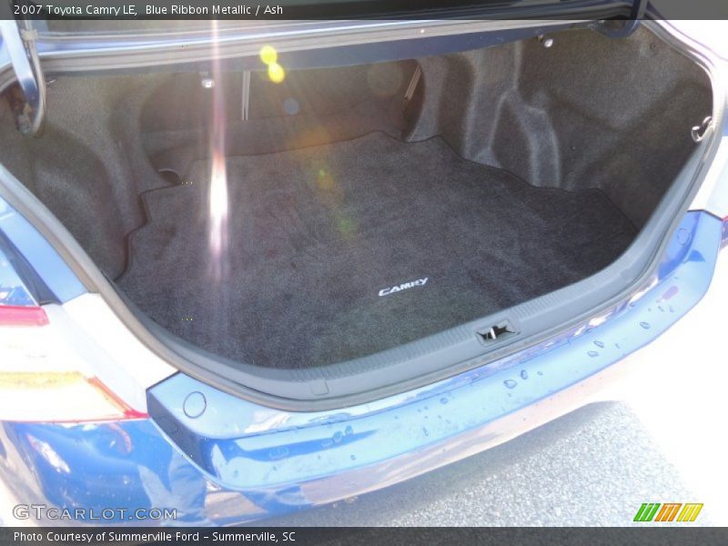 Blue Ribbon Metallic / Ash 2007 Toyota Camry LE