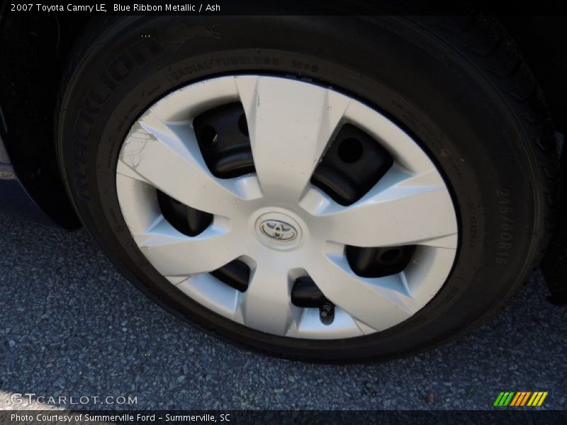 Blue Ribbon Metallic / Ash 2007 Toyota Camry LE
