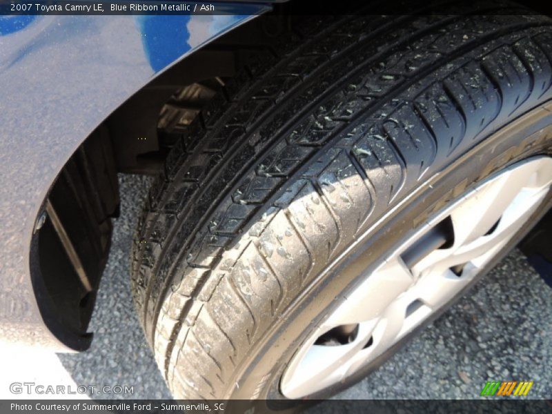 Blue Ribbon Metallic / Ash 2007 Toyota Camry LE