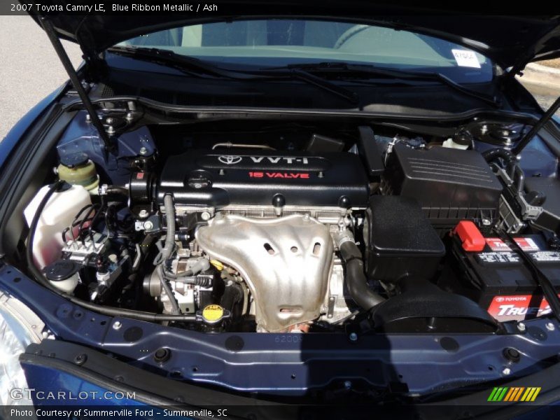 Blue Ribbon Metallic / Ash 2007 Toyota Camry LE