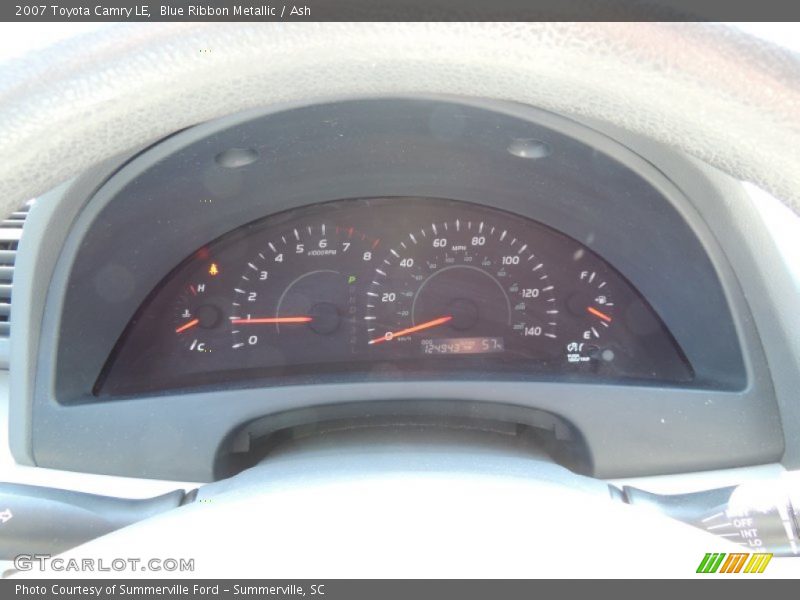 Blue Ribbon Metallic / Ash 2007 Toyota Camry LE