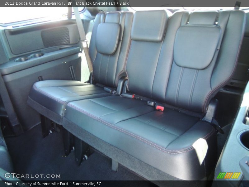 Brilliant Black Crystal Pearl / Black 2012 Dodge Grand Caravan R/T