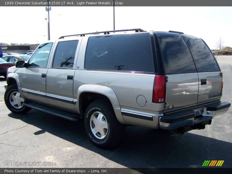 Light Pewter Metallic / Gray 1999 Chevrolet Suburban K1500 LT 4x4