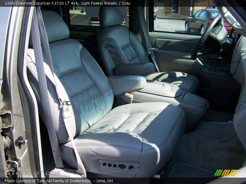 Light Pewter Metallic / Gray 1999 Chevrolet Suburban K1500 LT 4x4