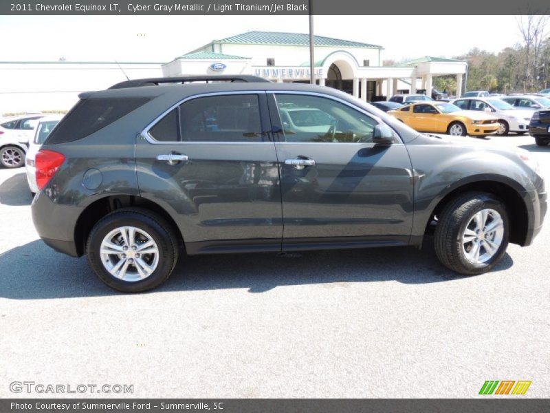 Cyber Gray Metallic / Light Titanium/Jet Black 2011 Chevrolet Equinox LT