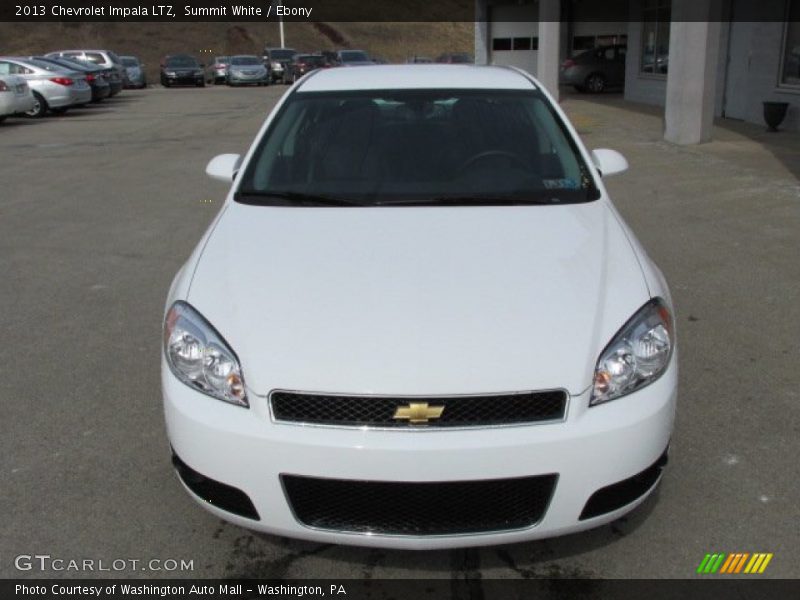 Summit White / Ebony 2013 Chevrolet Impala LTZ