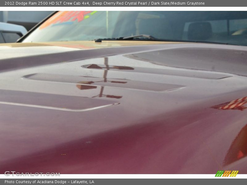 Deep Cherry Red Crystal Pearl / Dark Slate/Medium Graystone 2012 Dodge Ram 2500 HD SLT Crew Cab 4x4