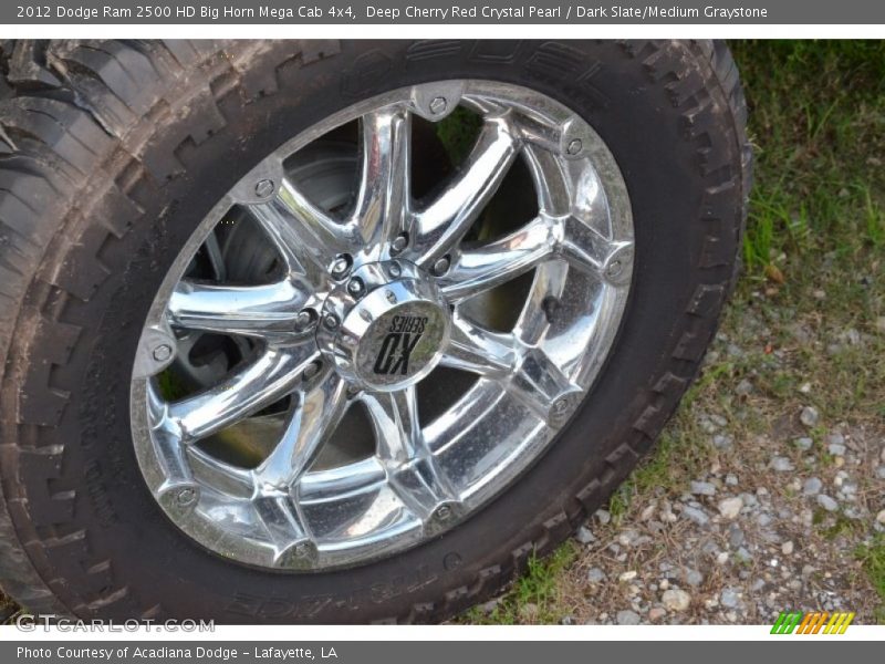 Deep Cherry Red Crystal Pearl / Dark Slate/Medium Graystone 2012 Dodge Ram 2500 HD Big Horn Mega Cab 4x4