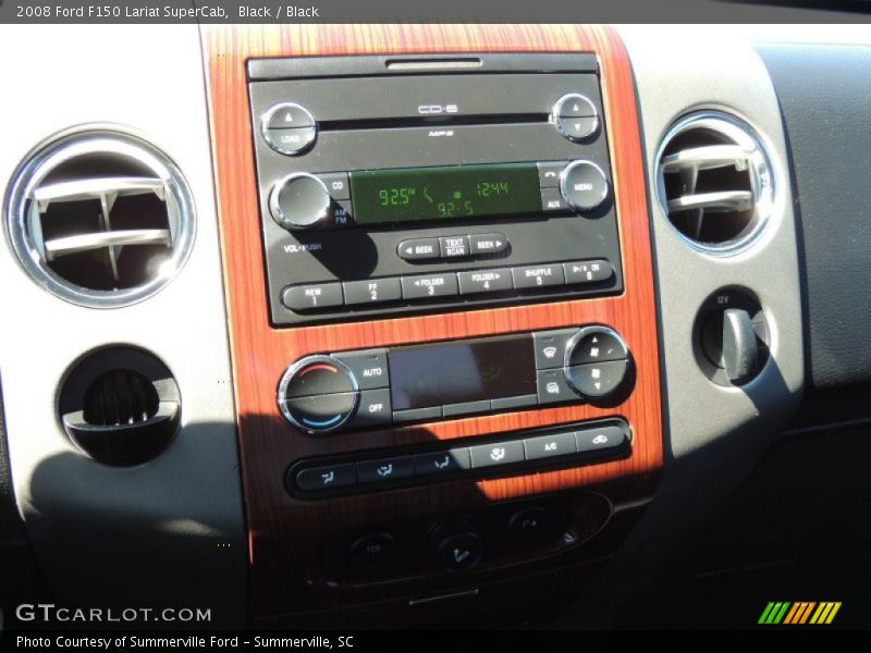 Controls of 2008 F150 Lariat SuperCab